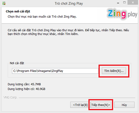 Hướng dẫn cách tải về, cài đặt & chơi game với Zing Play