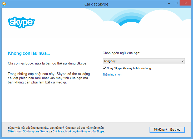 Hướng dẫn tải về và cài đặt phần mềm chat Skype